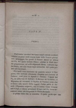 Capo IV.