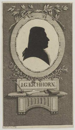 Bildnis des J. G. Eichhorn
