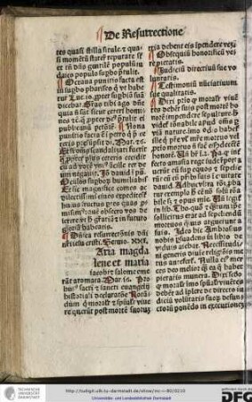 Dominica resurrectionis domini nostri Iesu Christi, sermo XXI.
