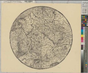 Zentraleuropa Territorialkarte aus dem Brüsseler Atlas (1573) 1959 ca 1 : 2 200 000 54 x 54 fot. Nachdruck Christian s'Grooten B Nr. 309