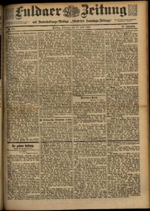 Ausgabe vom Dienstag, den 13. Juni 1899.