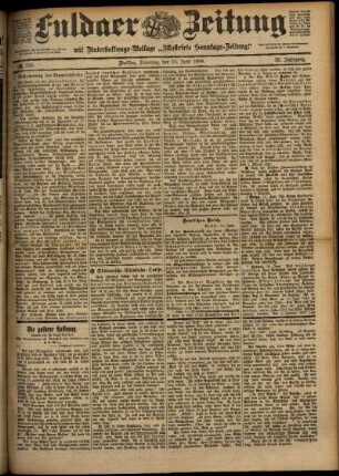 Ausgabe vom Dienstag, den 13. Juni 1899.