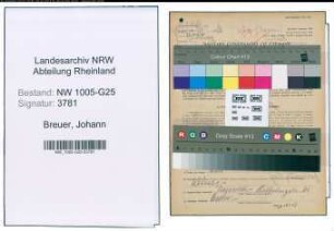 Entnazifizierung Johann Breuer , geb. 30.01.1894 (Haendler)