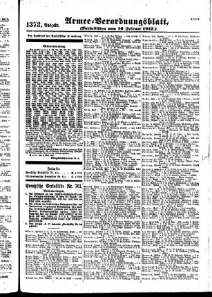 1373.Ausgabe. Freitag, 16. Februar 1917