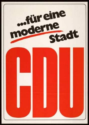 CDU, Gemeinderatswahl 1968