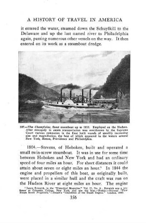 108. The Swallow, another Hudson River boat of the fourth decade. - 8vo. C. English. 1838