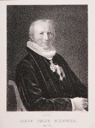 Bildnis von Jakob Peter Mynster (1775-1854)