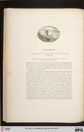 Chapter XIV: On the remains of an earlier Parthenon