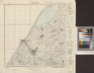 1564 (alte Nr.: 317) Rügenwalde, Meßtischblatt (4cm - Karte)