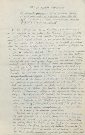1-15, VII – La España visigótica