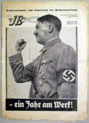 Sonderausgabe des "Illustrierten Beobachter" zum ersten Jahrestag der Regierungsübernahme durch Hitler