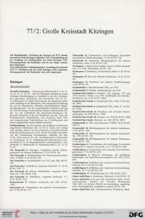77/2: Große Kreisstadt Kitzingen