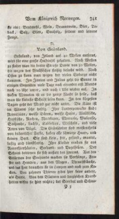 D. Von Grönland