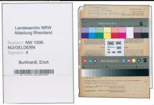 Entnazifizierung Erich Burkhardt , geb. 15.09.1907 (Friseurmeister)