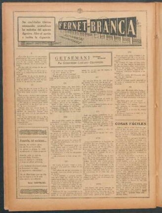 Getsemaní : (Oraciones del huerto)