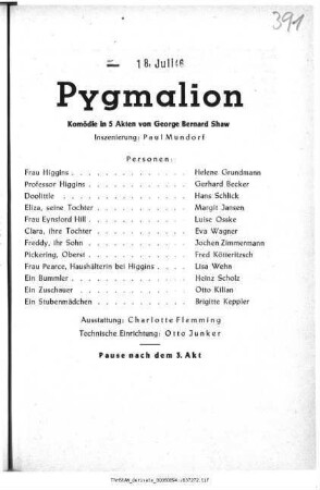 Pygmalion