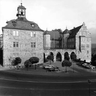 Ehemaliges Landgrafenschloss; Eschwege, Schloßplatz 1, Schloßplatz, Schloßgarten, Altes Schloß