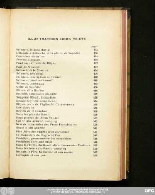 Illustrations Hors Texte
