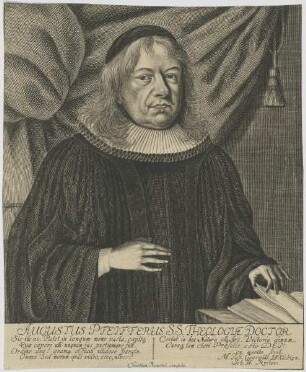 Bildnis des Augustus Pfeifferus