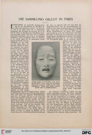 Die Sammlung Gillot in Paris