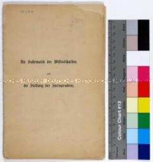 Festvortrag von Heinrich Otto Lehmann anlässlich seiner Ernennung zum Rektor der Universität Marburg