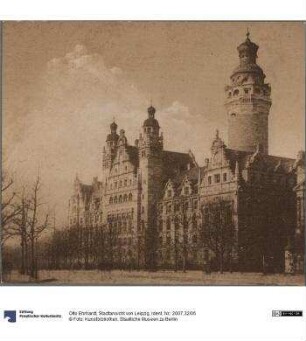 Stadtansicht von Leipzig