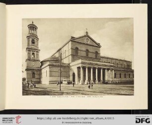 6. ROMA. Basilica di S. Paolo / ROME. S. Paul's Basile/  ROME. Basilisque St. Paul