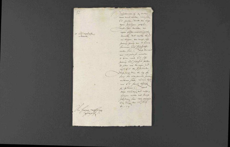 Pfalzgraf Wolfgang teilt Herzog Christoph von Württemberg das Antwortschreiben mit, welches er von König Friedrich II. von Dänemark auf das Kondolenzschreiben wegen des Todes seines Vaters erhalten habe.