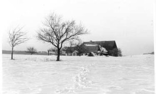 Königshain. Windmühlengehöft am Steinberg