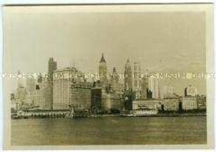 Skyline von Lower Manhatten, New York City