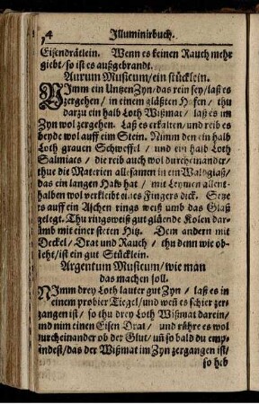 Argentum Musicum/ wie man das machen soll