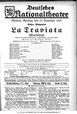 La Traviata (Violetta)
