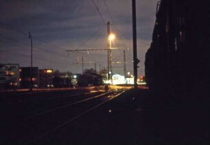 Korntal Gleisanlagen Bahnhofsbeleuchtung