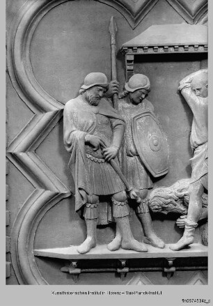 Türreliefs : Szenen Johannes' des Täufers : Enthauptung des Johannes