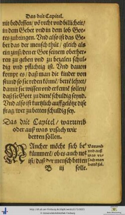 Das drit Capitel