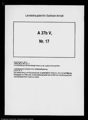 Gutachten bezüglich einer zu Erfurt erledigten Professur an der juristischen Fakultät