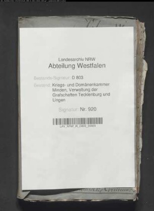 Die Beschwerden der Untertanen über Dienste und Dienstgelder in der Grafschaft Lingen