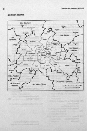Karte: Berliner Bezirke
