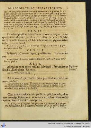 De Advocatis et Procuratoribus.