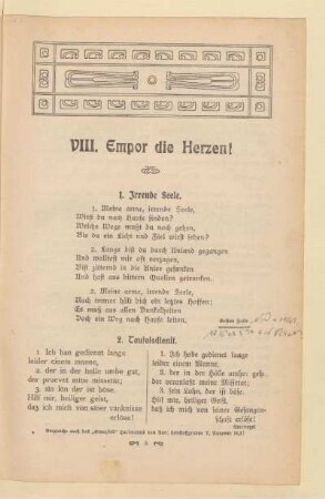 [a) "Bekehrung" ist "verkehrten Sinns Umkehrung"]