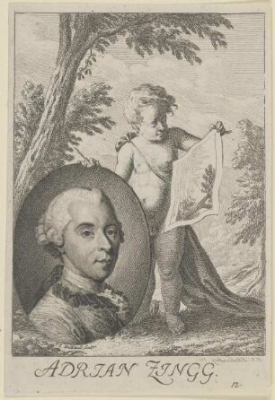 Bildnis des Adrian Zingg