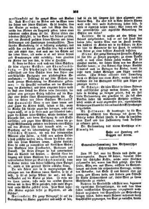 Generalversammlung des Dithmarscher Lehrervereins