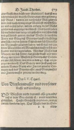 Das LV. Capitel.