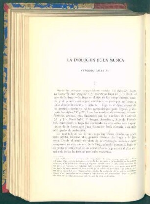 La evolución de la música