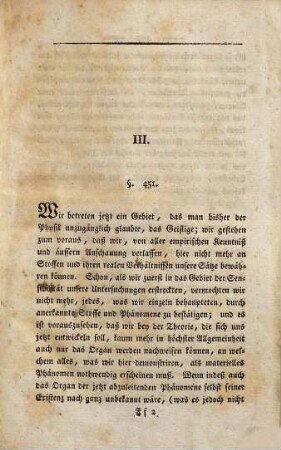 Von der Natur der Dinge : in drey Büchern ; mit einer physiognomischen Kupfertafel, [3]