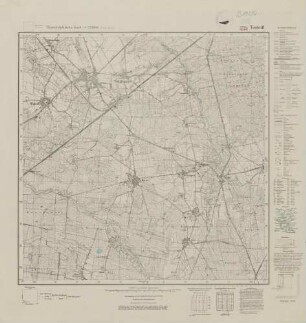 2724 (alte Nr.: 1296) Tostedt, Topographische Karte 1:25000 (4cm - Karte)