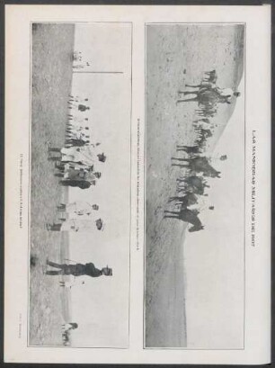 [Fotografía de] Las maniobras militares de 1907