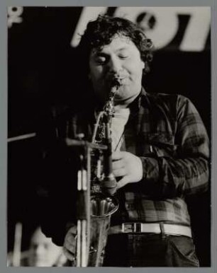 Massimo Urbani : Portrait des Saxophonisten Massimo Urbani beim 26. Jazz Jamboree Warschau 1984
