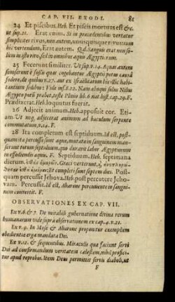 Observationes Ex. Cap. VII.