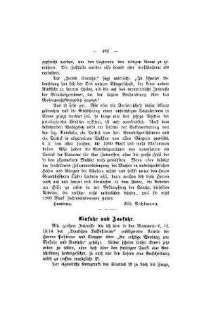 Einfuhr und Ausfuhr